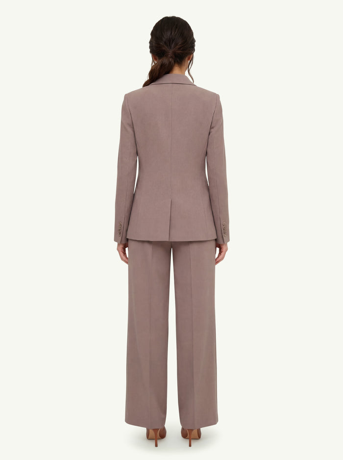 Giacca Doppiopetto Enver Satin  Donna D.Exterior-2