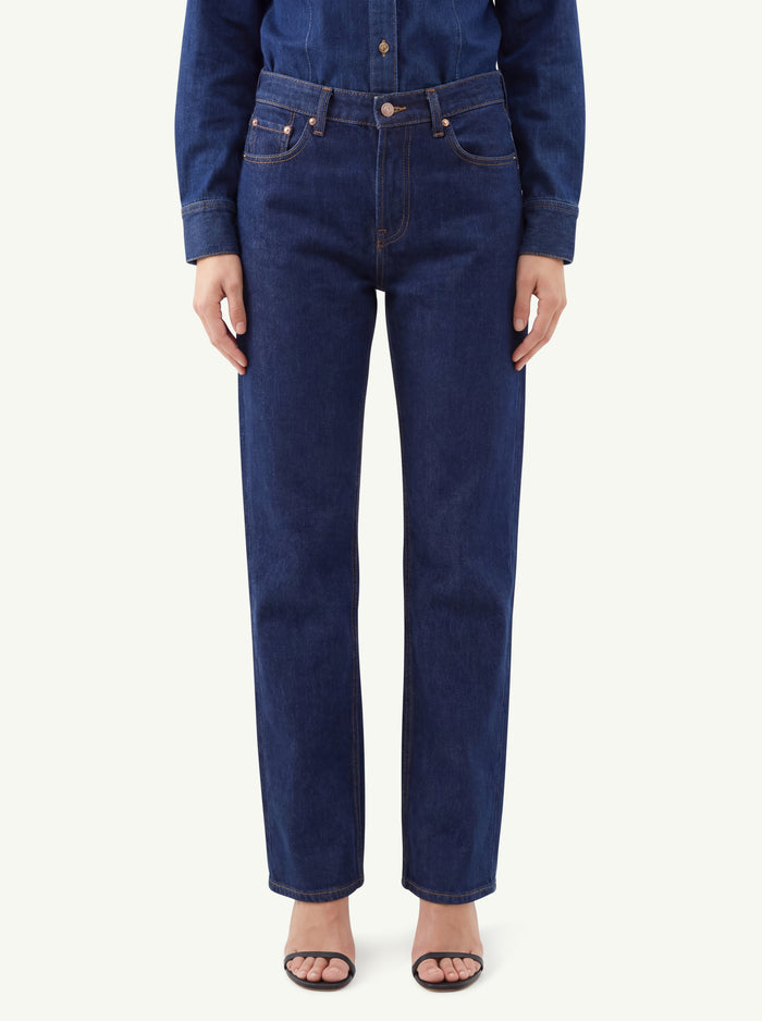 Jeans Low Straight Indigo Soul  Donna 7 For All Mankind