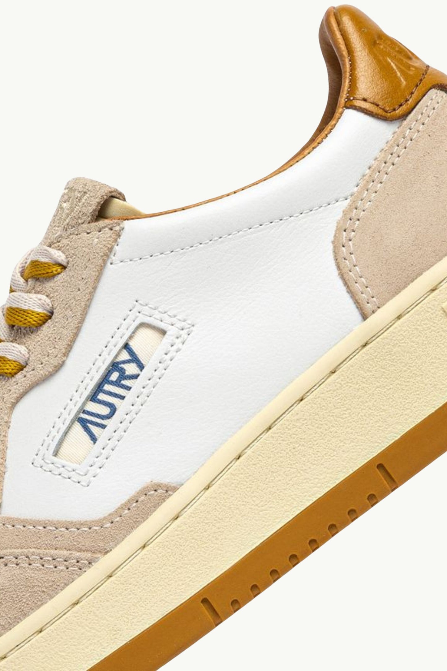  Autry Medalist Low Wom Leat Suede Beige - 5