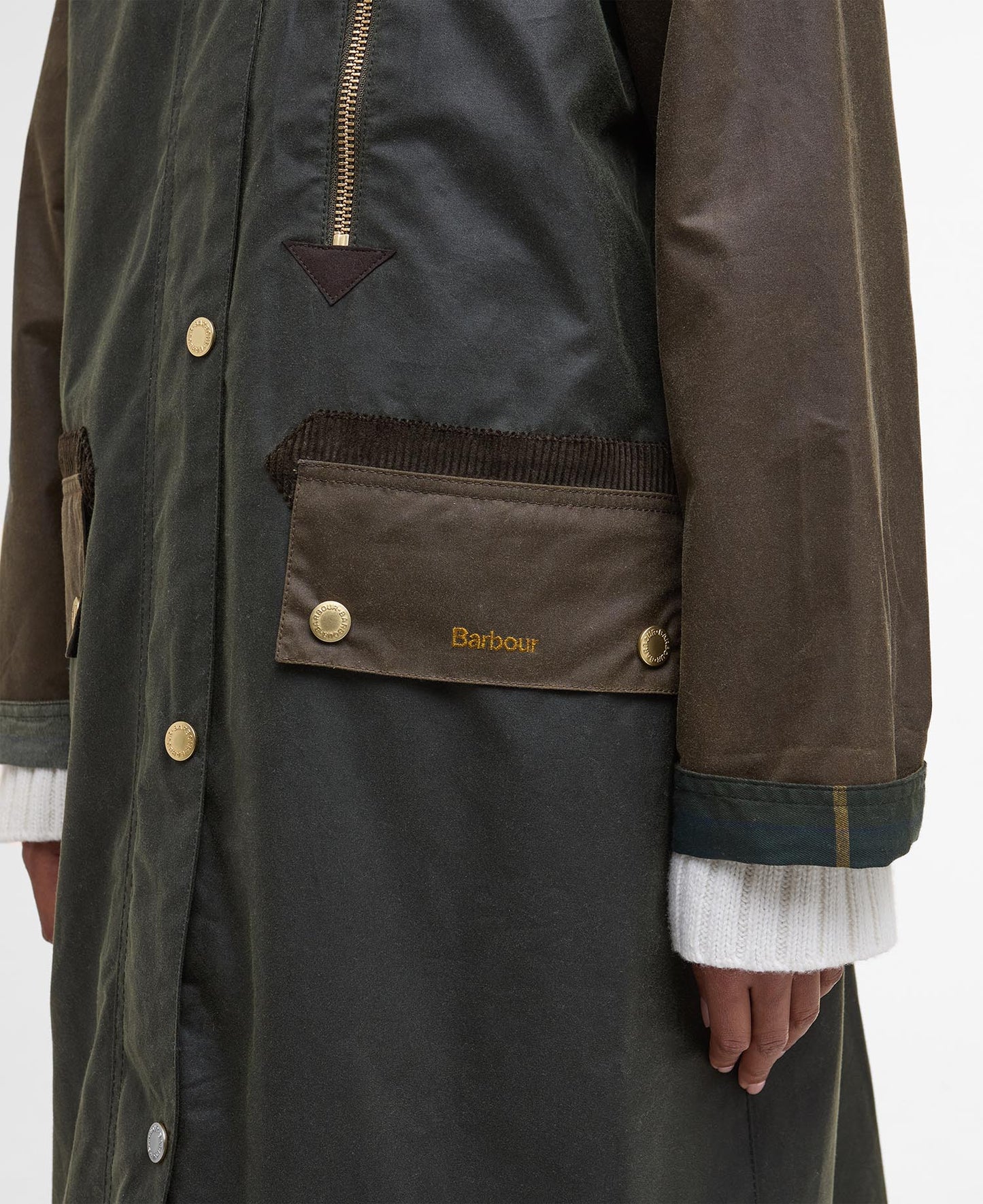  Barbour Giubbino Evette Wax Donna - 5