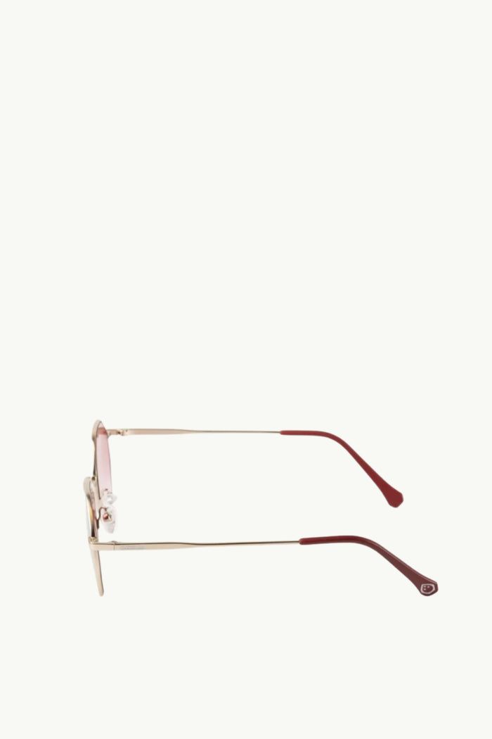  Coccosquare Occhiali Da Sole Lenti Graduate Unisex Rosso - 3