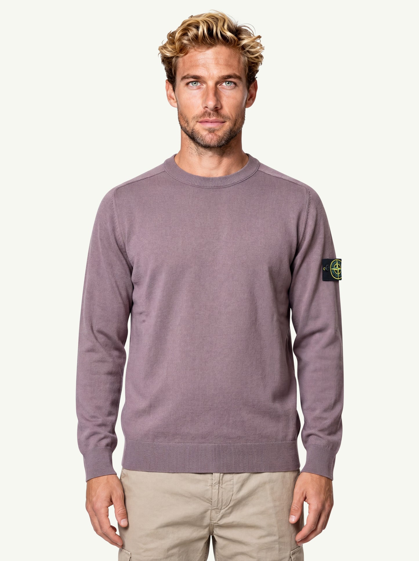  Stone Island Crew Neck Viola - 3
