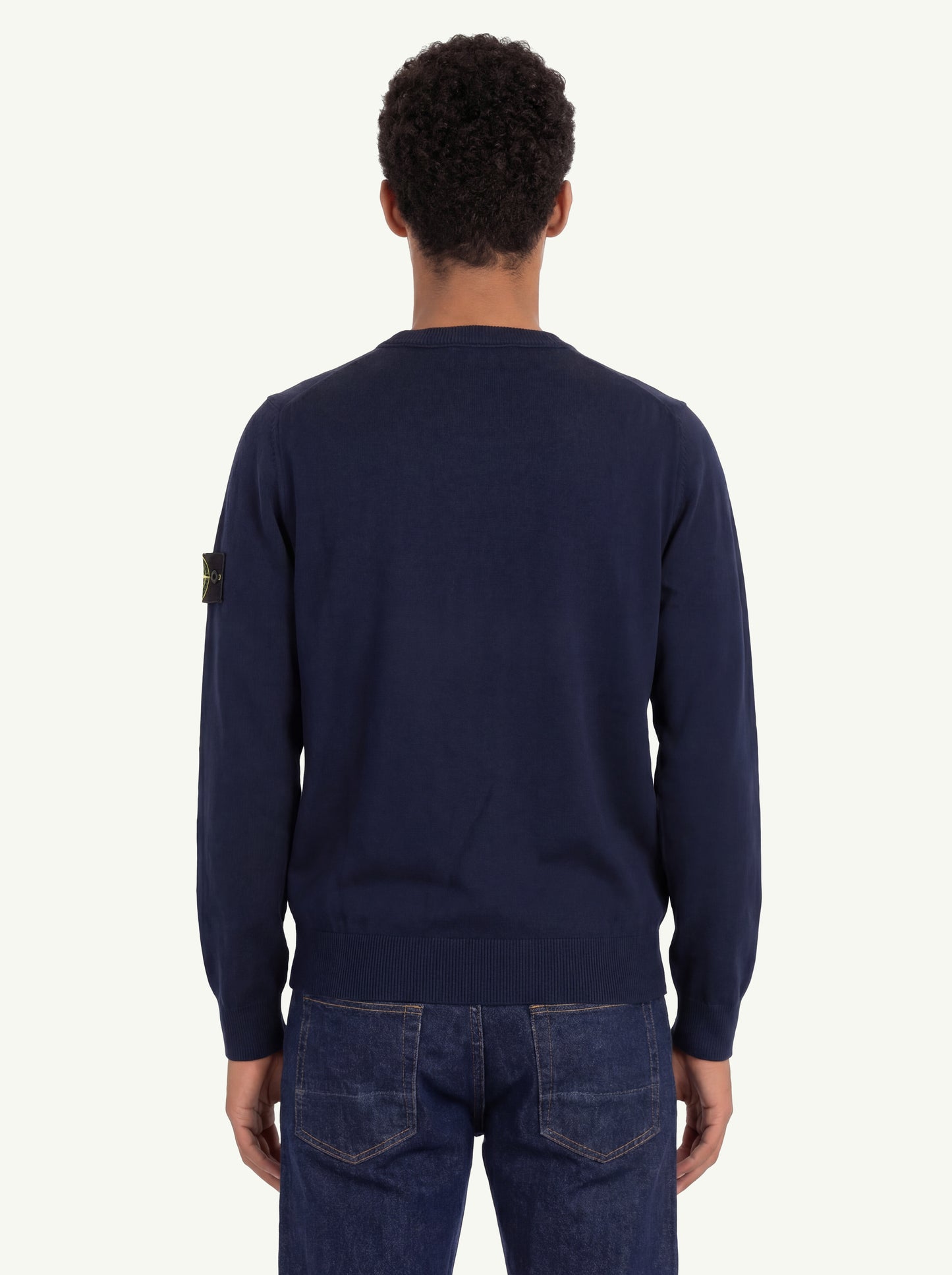  Stone Island Crew Neck Blu - 2