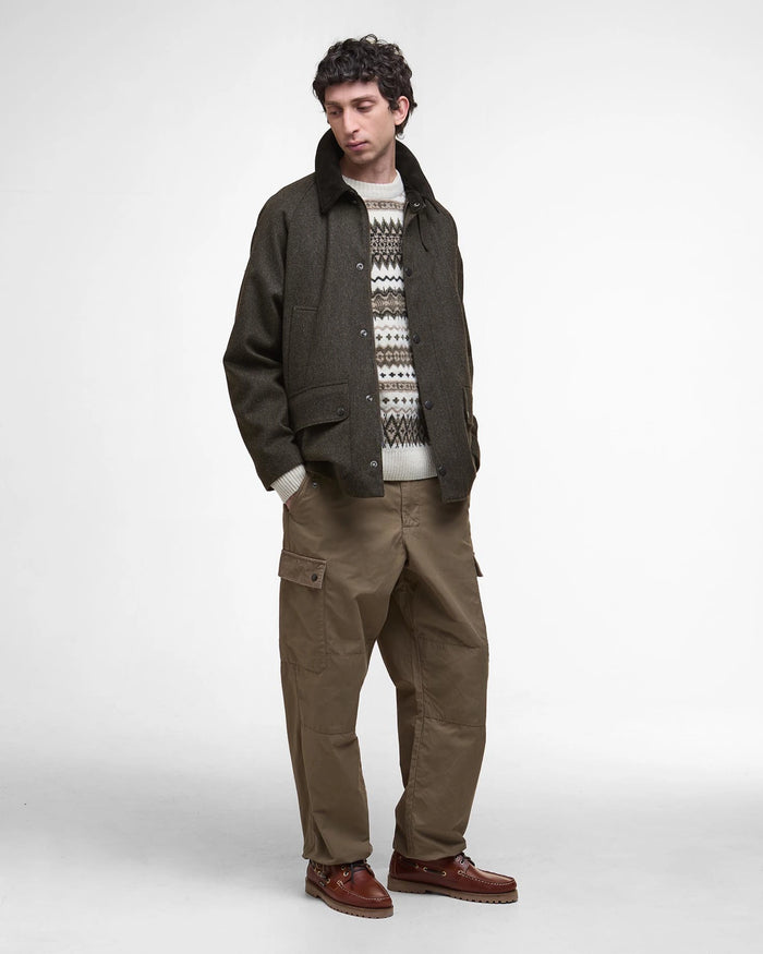 Barbour Modified Bdl Wool Jkt Uomo-2