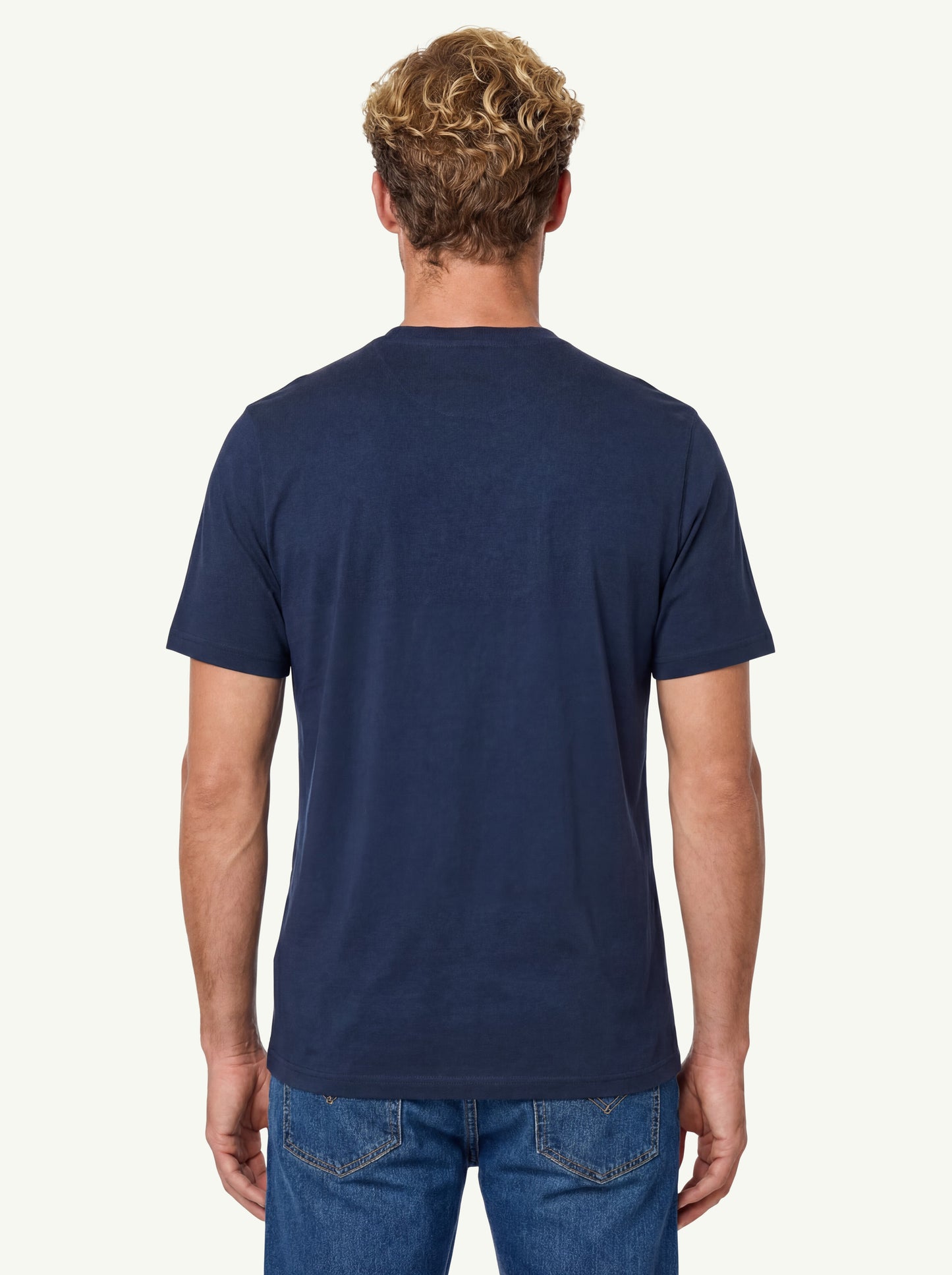  Barbour Spearfish Os Fit Grafic Blu - 4