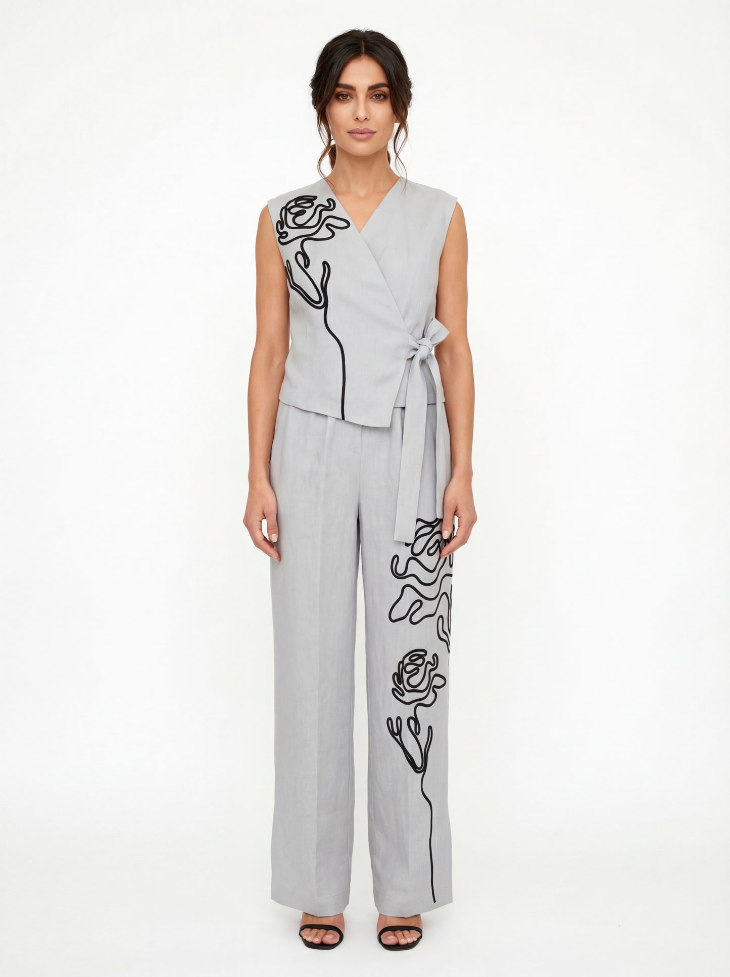  Liviana Conti Gilet Timothy Grigio - 5