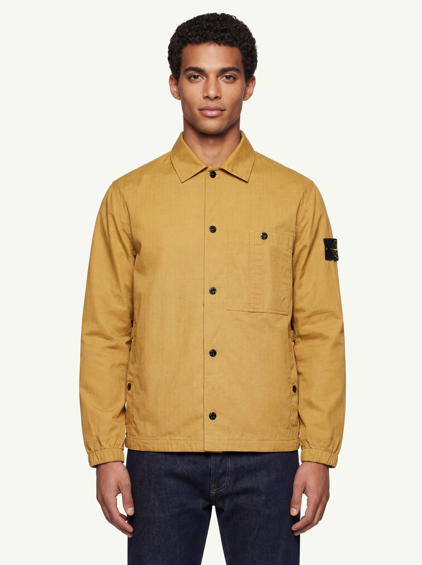  Stone Island Shirt Giallo - 3