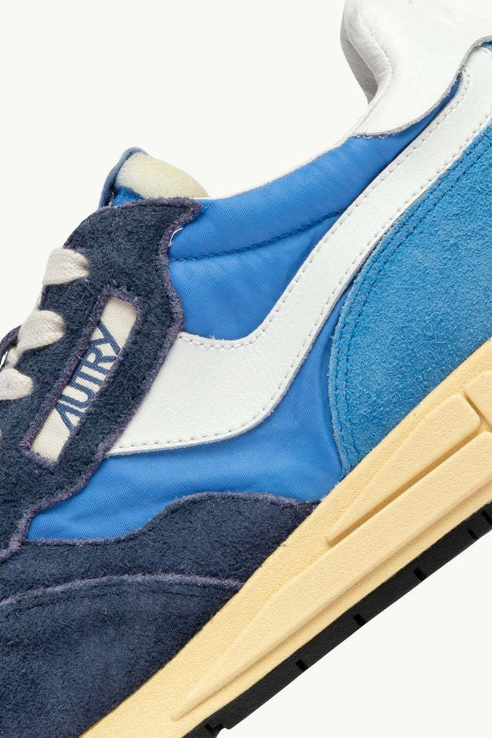  Autry Reelwind Low Man Suede Blu - 6
