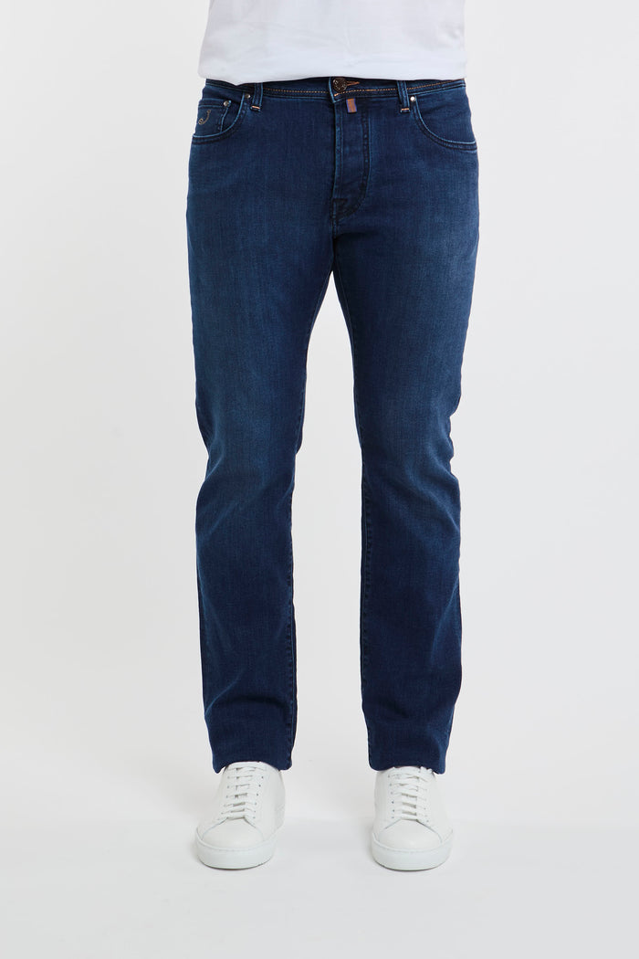  Jacob Cohen Jeans Bard Multicolor Blu Uomo - 1