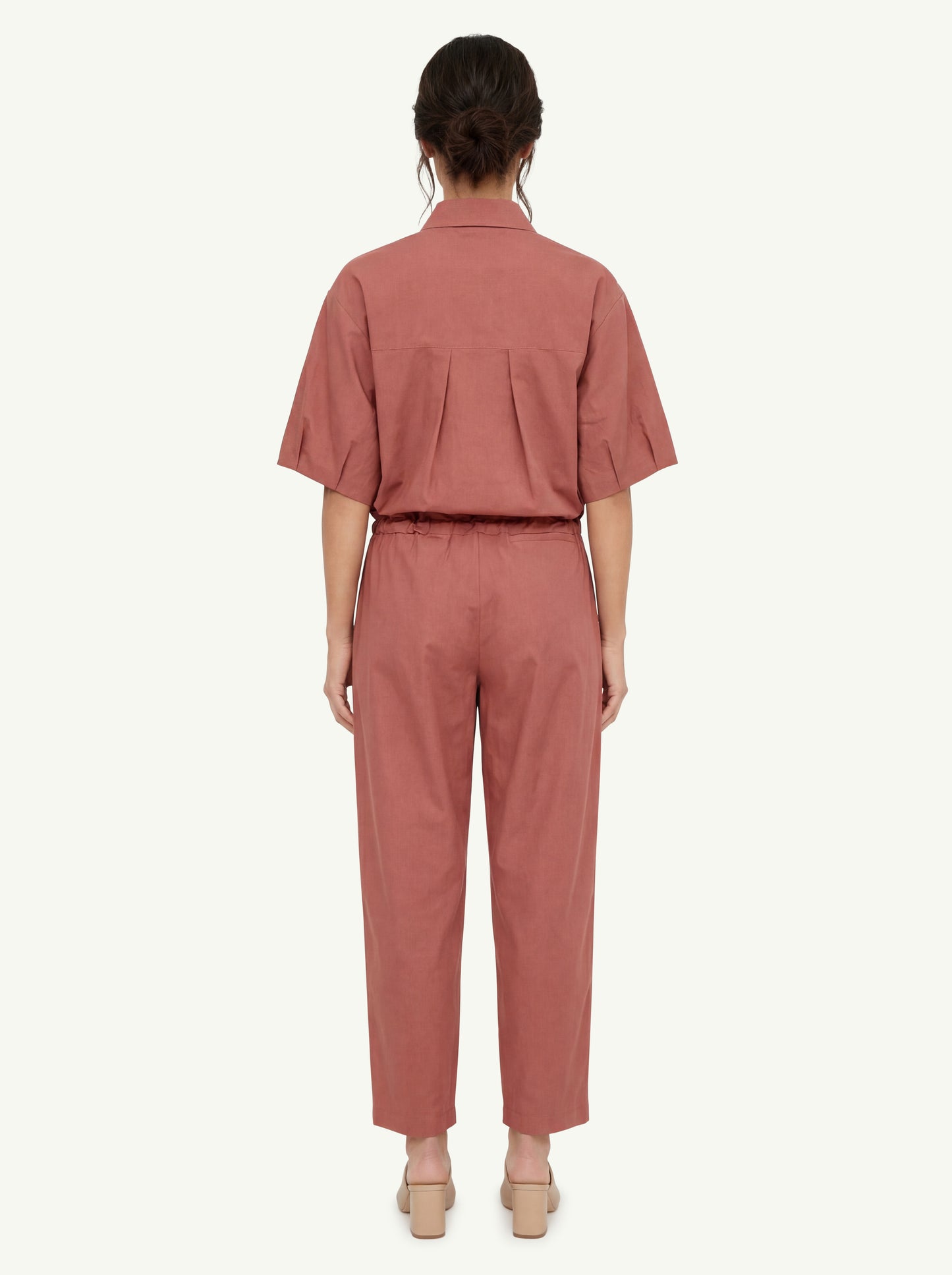  Peserico Camicia Raso Leggero Rosso - 2