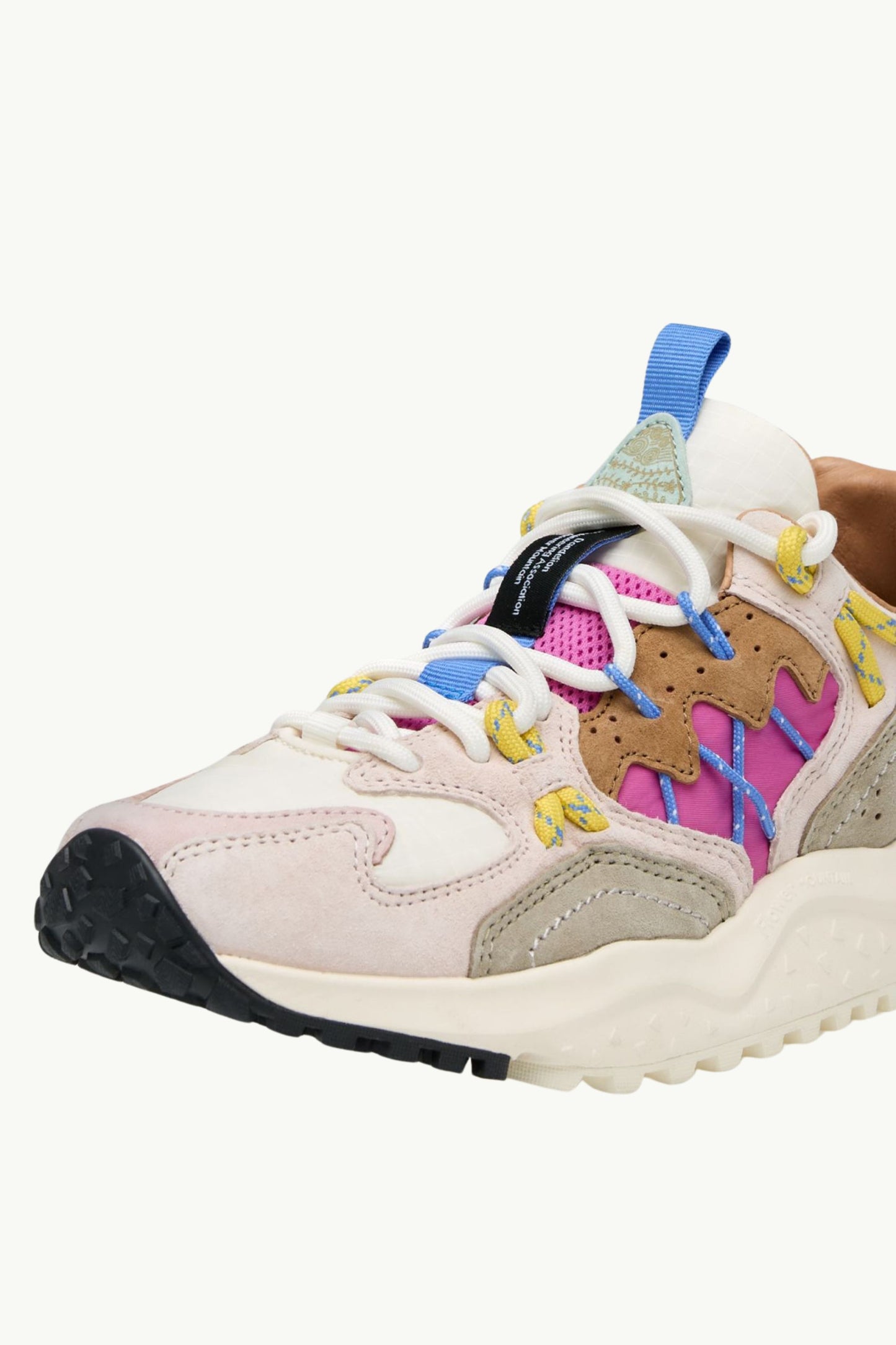  Flower Mountain Sneakers Suede Nylon Ripstop Multicolor - 2