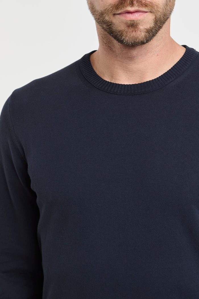  C.p. Company Multicolor Sweater In 100% Cotton Blu Uomo - 7