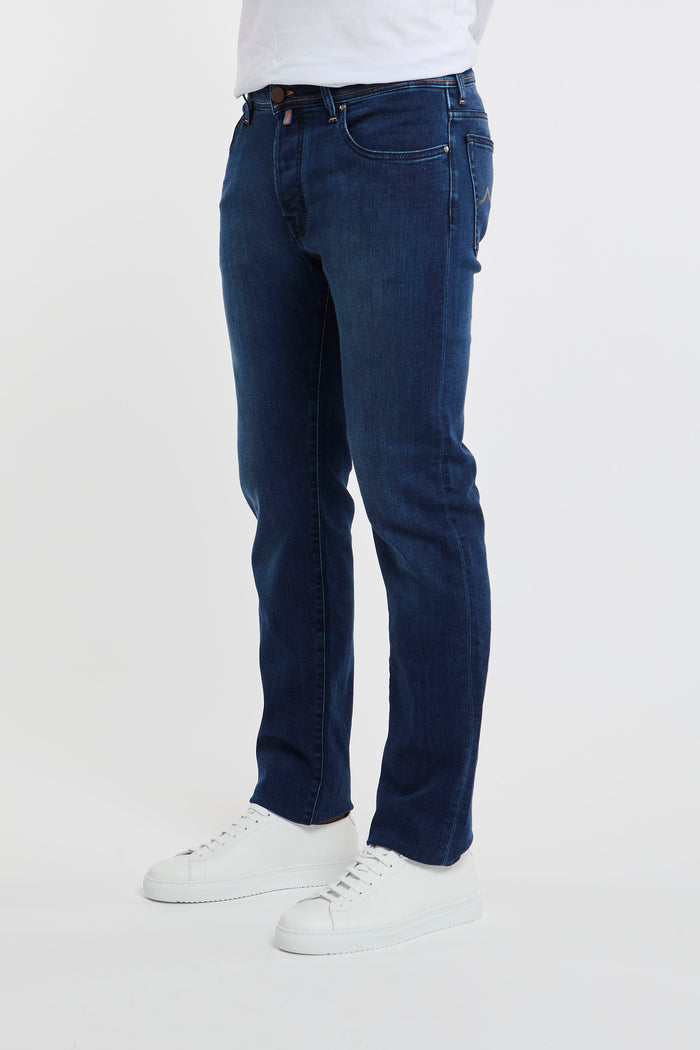  Jacob Cohen Jeans Bard Multicolor Blu Uomo - 2