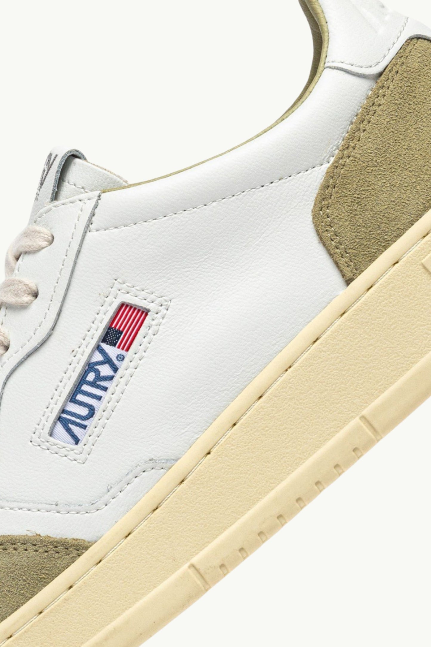  Autry Medalist Low Wom Leat Suede Bianco - 6