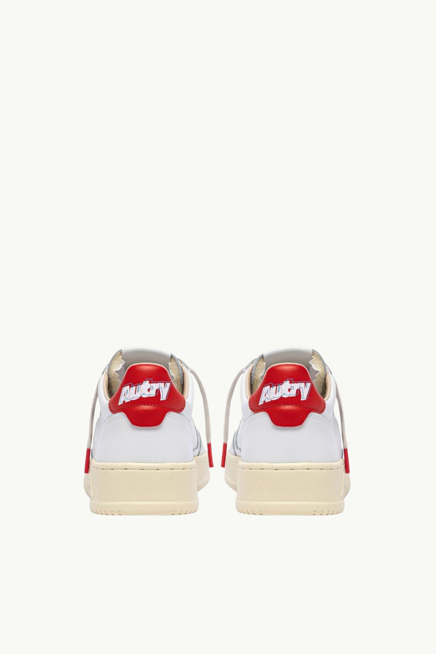  Autry Medalist Low Man Leat Art Bianco - 3