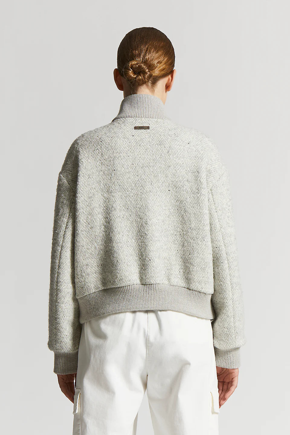  Peserico Giaccone Resca Lana Alpaca Boucle Lurex Donna - 3