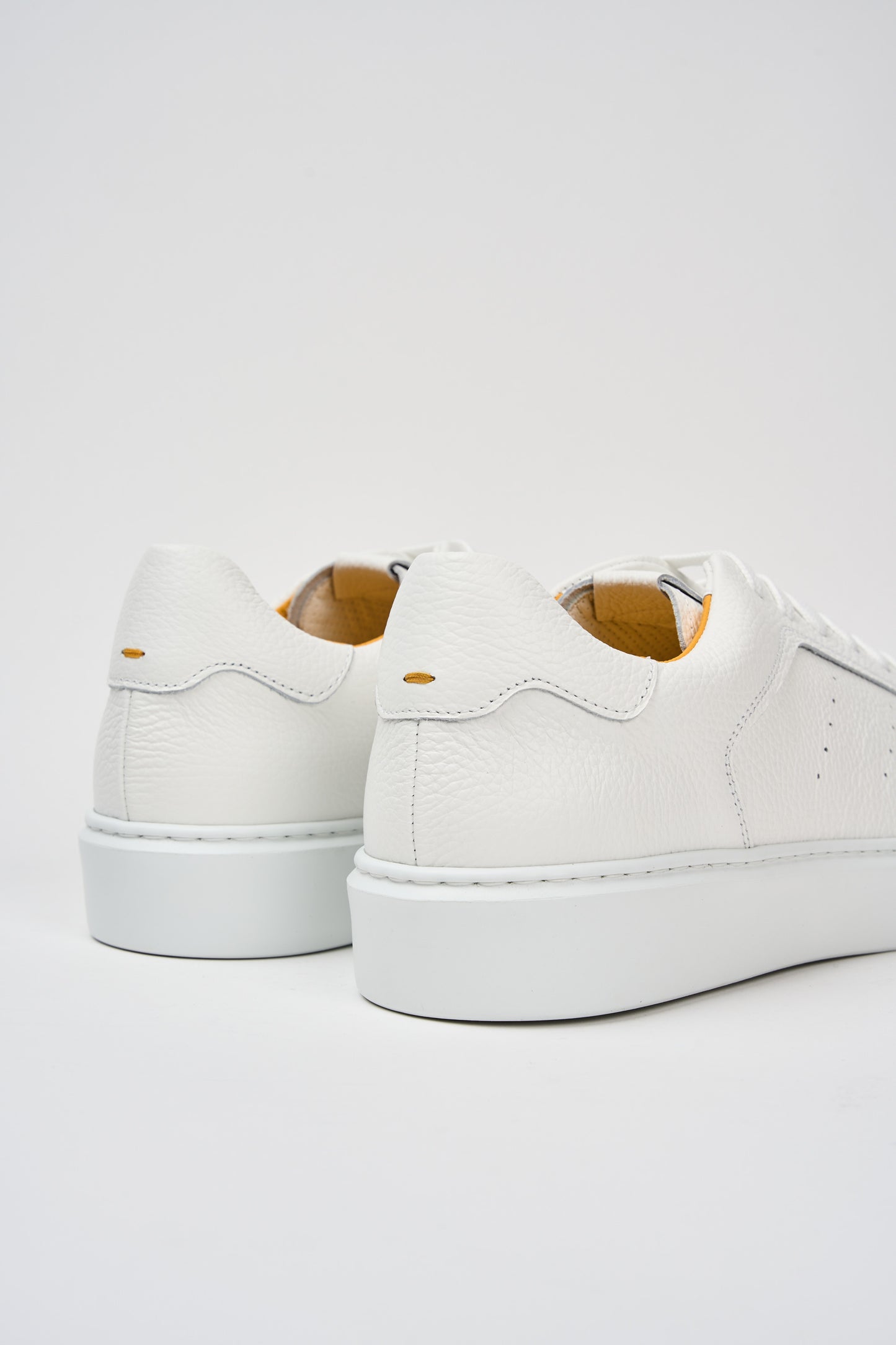  Doucal's Sneakers 100% Lh White Bianco Uomo - 5