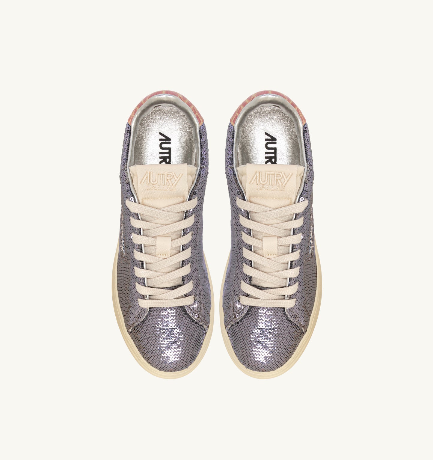  Autry Sneakers Dallas Low Wom Paillet Cro Donna - 6