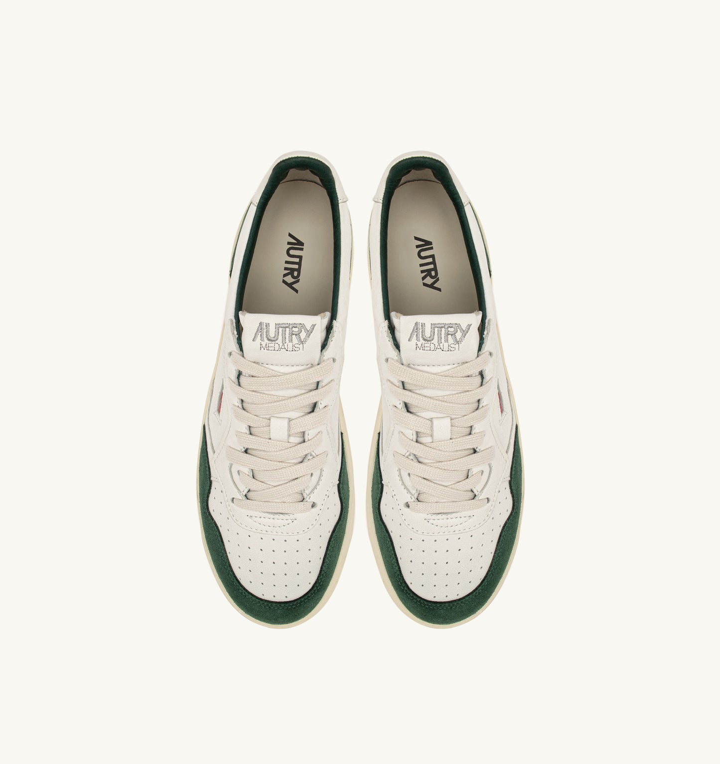  Autry Sneakers Medalist Low Man Goat Suede Uomo - 4