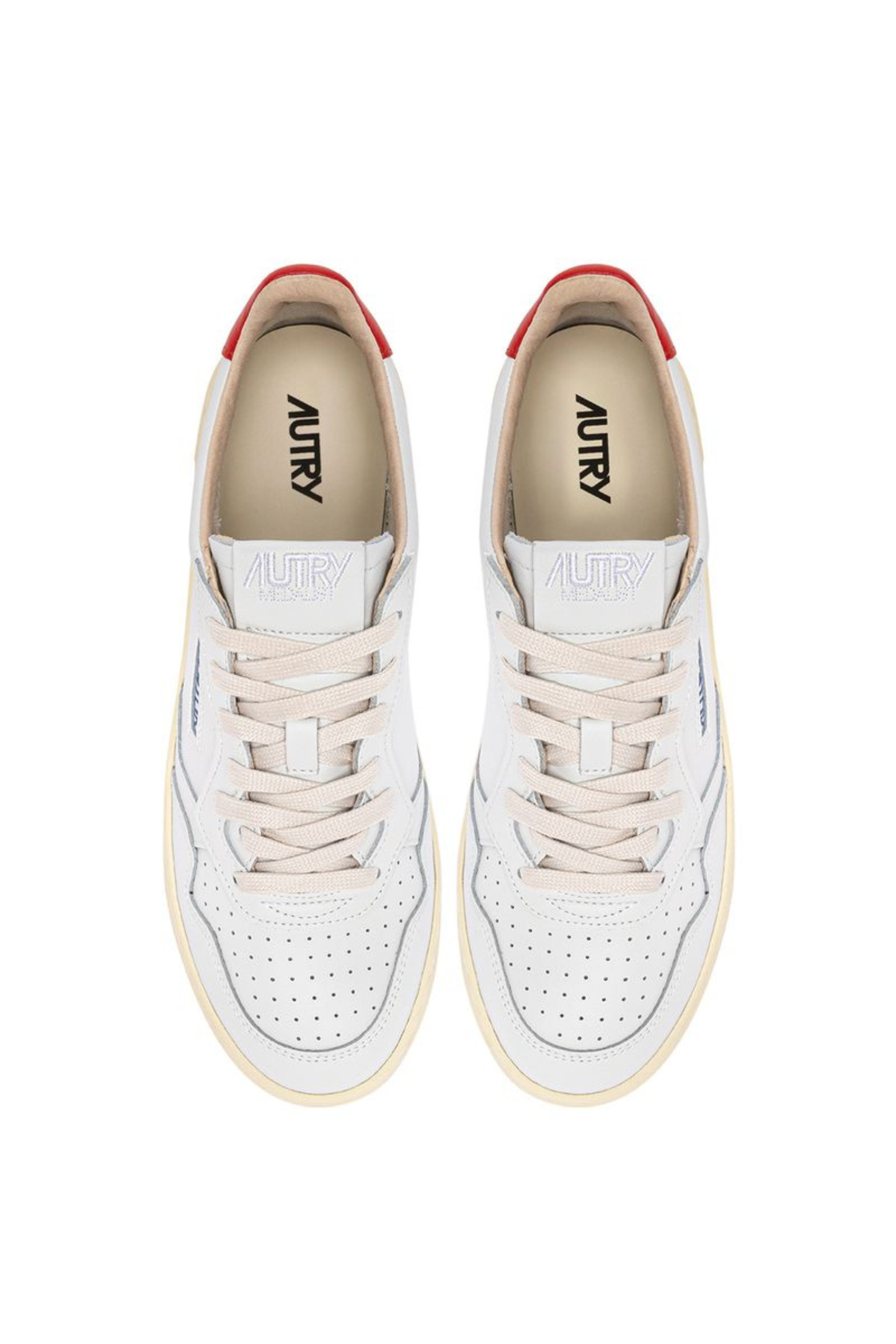  Autry Medalist Low Wom Leat Art Bianco Aulw Tb03 Bianco Donna - 4