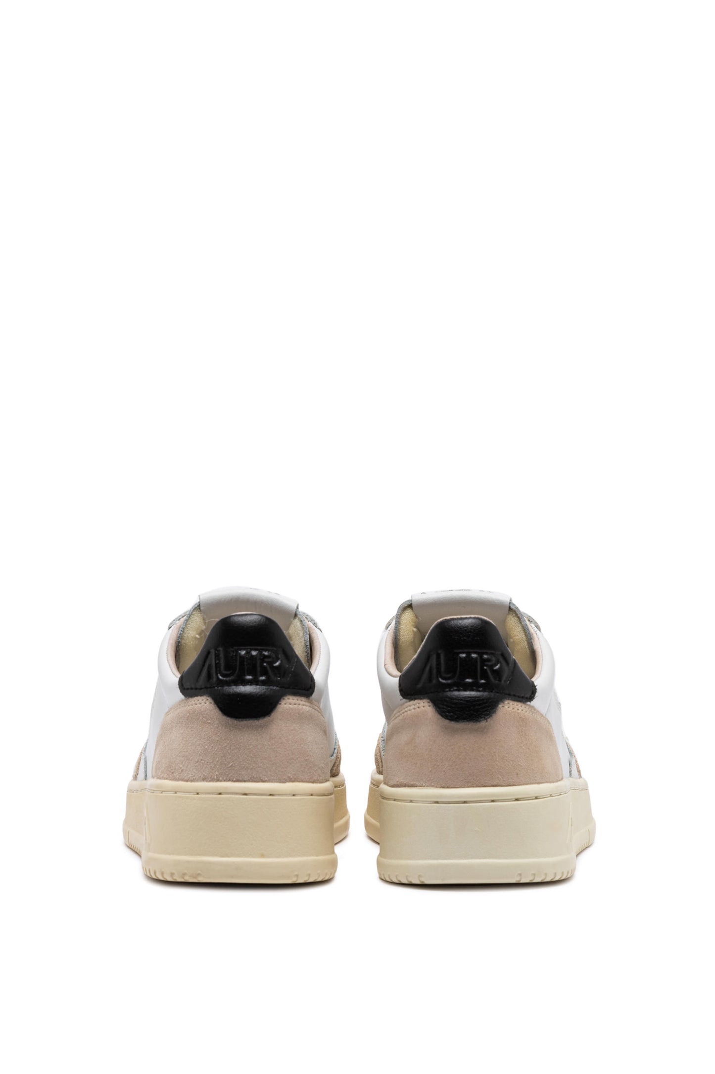  Autry Medalist Low Wom Leat Suede Bianco Bianco Donna - 6