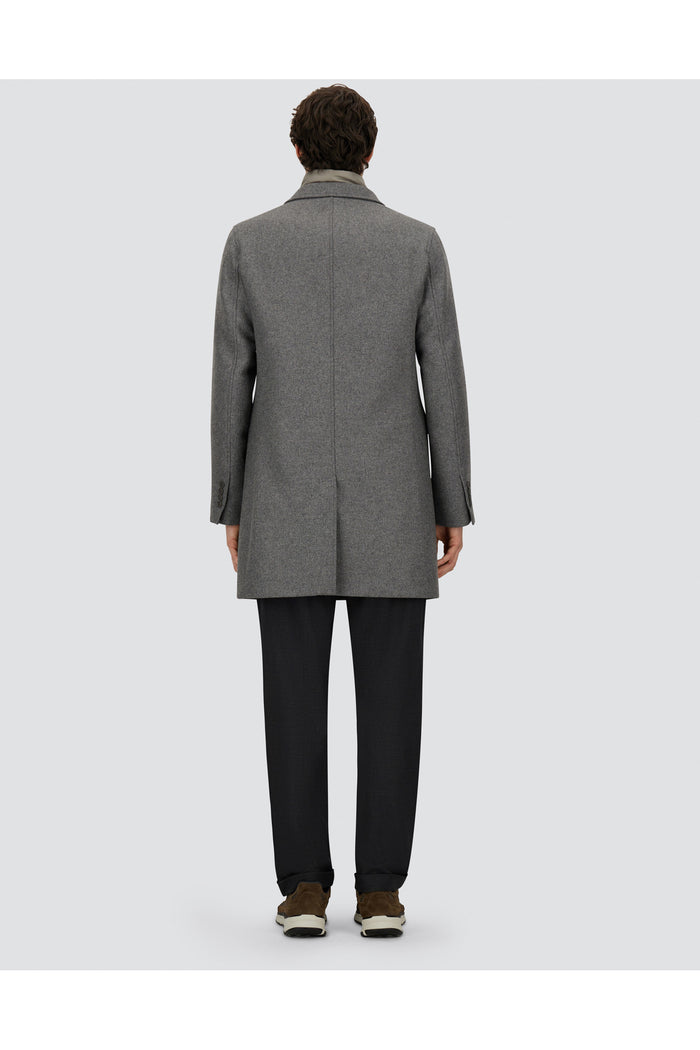  Herno Cappotto Lana Con Pettorina Uomo - 3