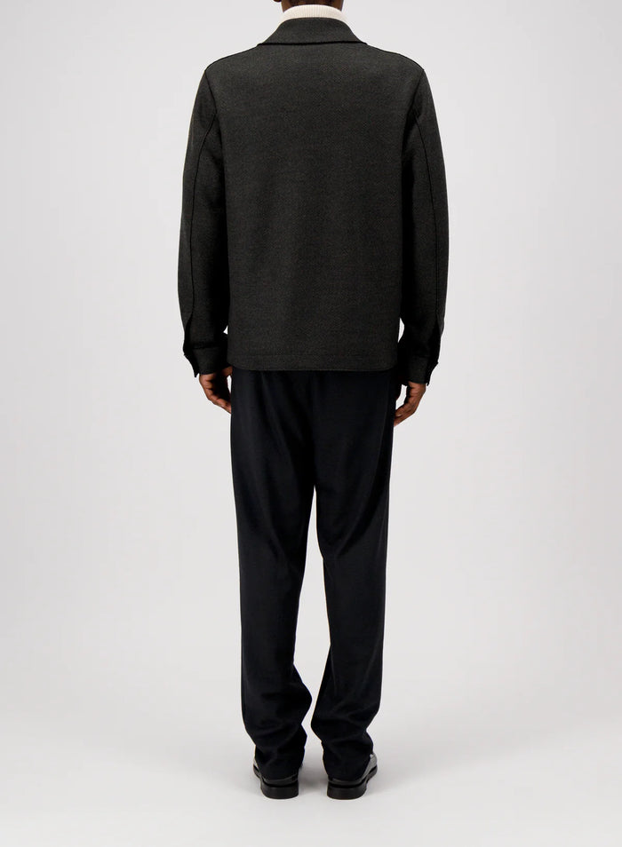  Harris Wharf London Coach Jacket Jacquard Uomo - 4