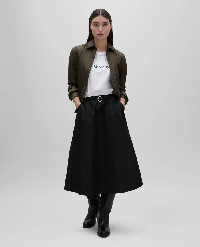 Aspesi Camicia Glue Verde Donna