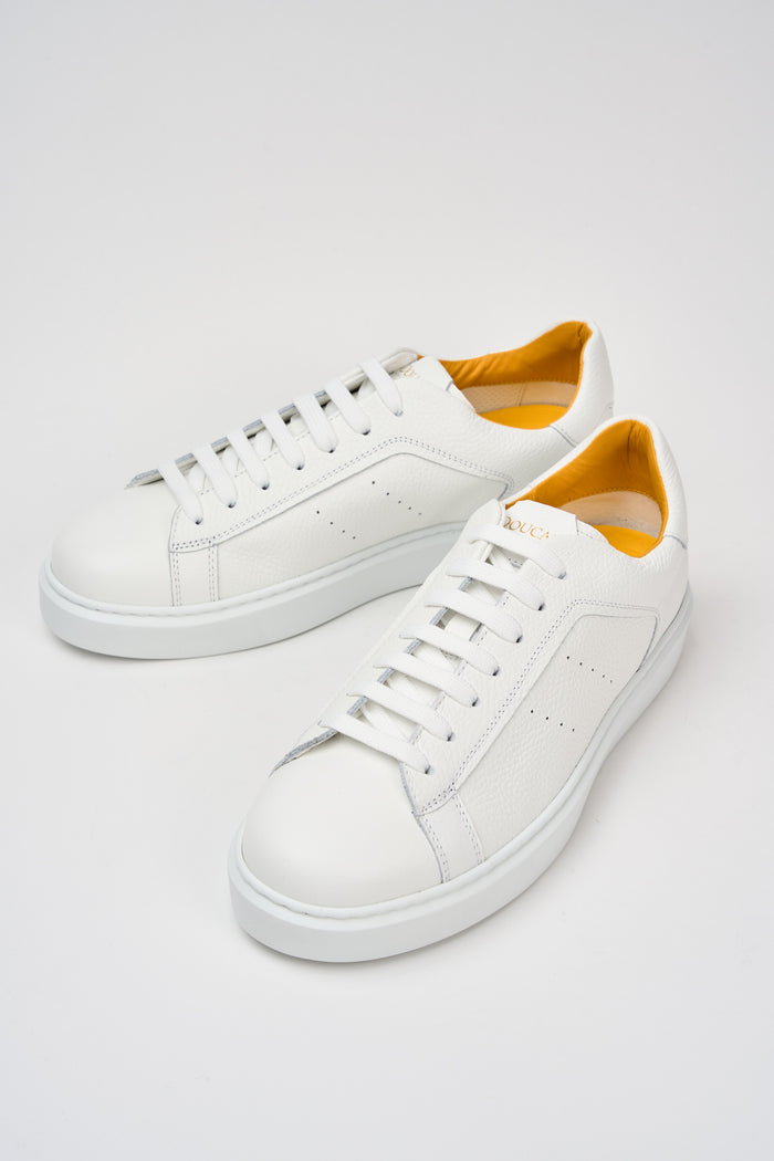  Doucal's Sneakers 100% Lh White Bianco Uomo - 7
