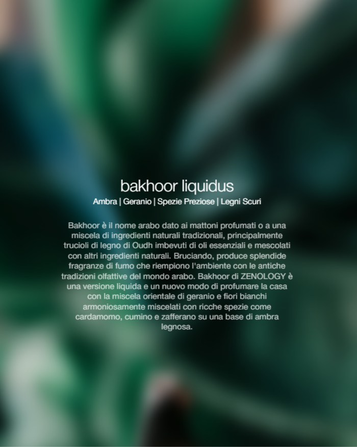 Zenology Spray Ambienti Bakhoor Liquidus 1lt Unisex-2