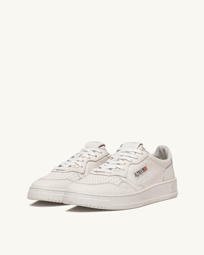 Autry Medalist Low Man Solidgoat Bianco Uomo AULM SG10-2