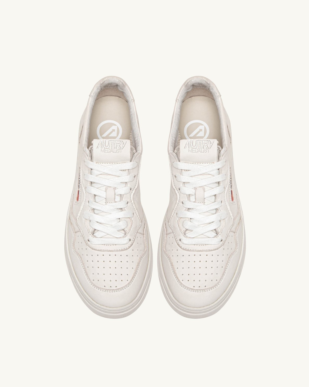  Autry Medalist Low Man Solidgoat Bianco Aulm Sg10 Bianco Uomo - 4