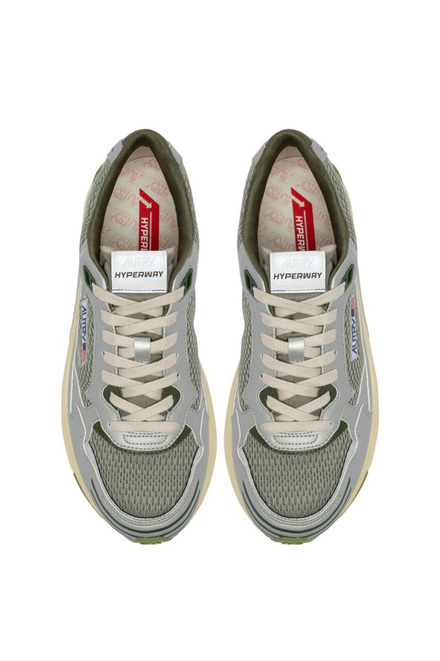  Autry Hyperway Low Man Mesh Mirrow Bianco Hylm Mv08 Bianco Uomo - 4