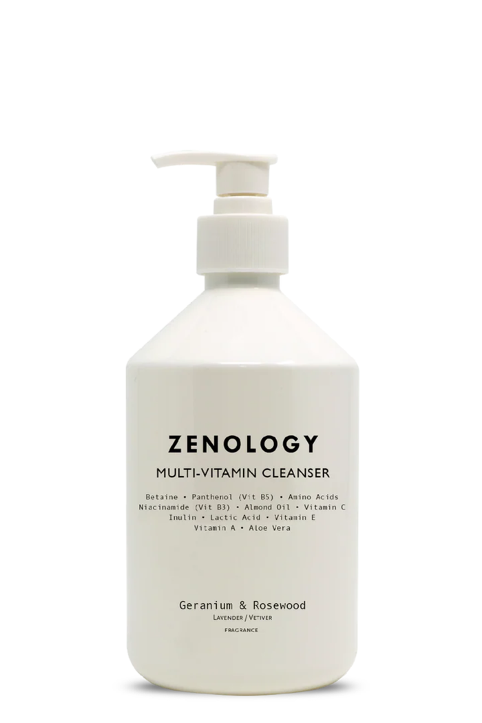 Zenology Crema Multi Vitamin Cleanser Geranium Rosewood Unisex