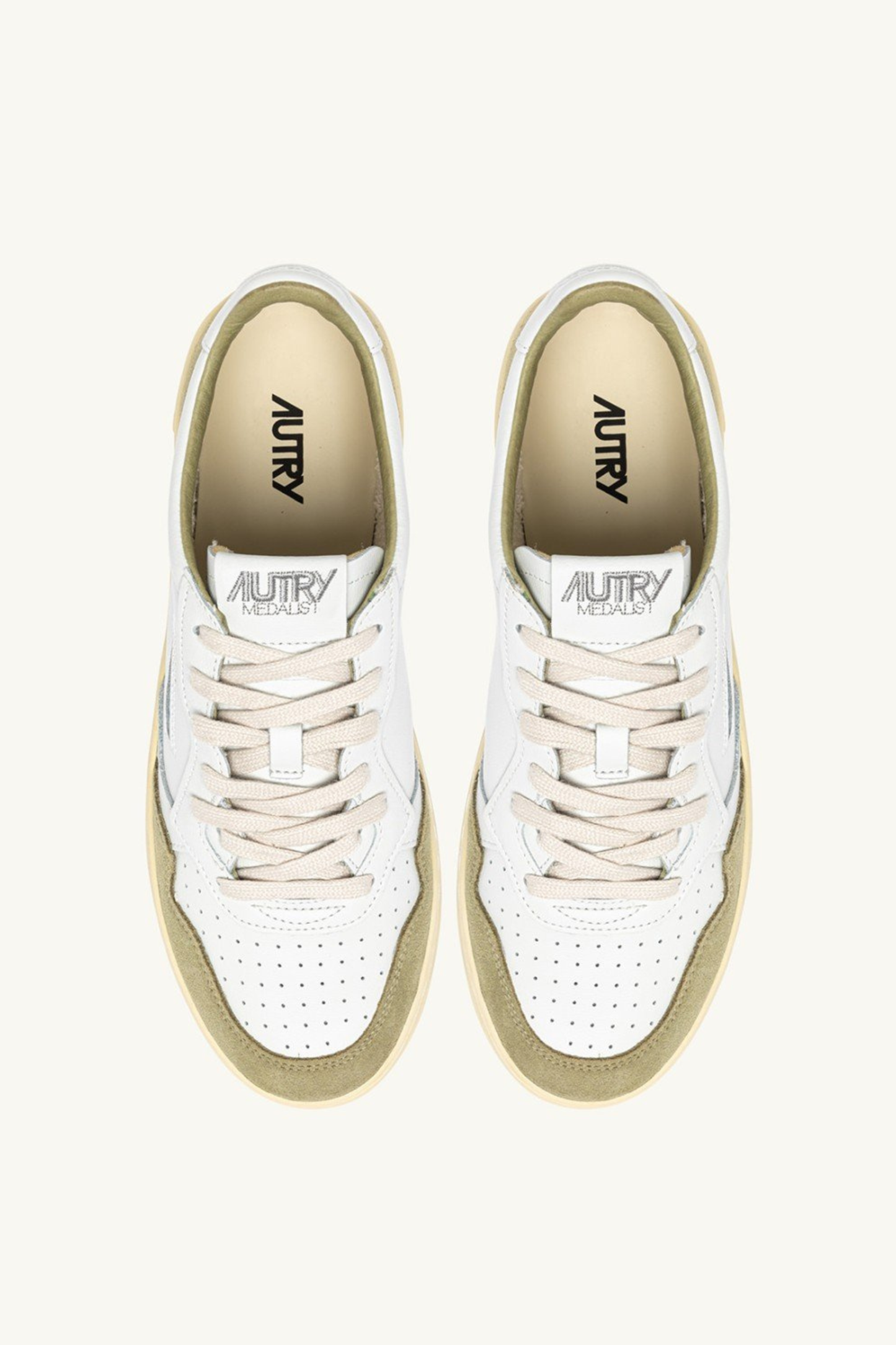  Autry Medalist Low Man Soft Leat Suede Aulm Ft06 Uomo - 4