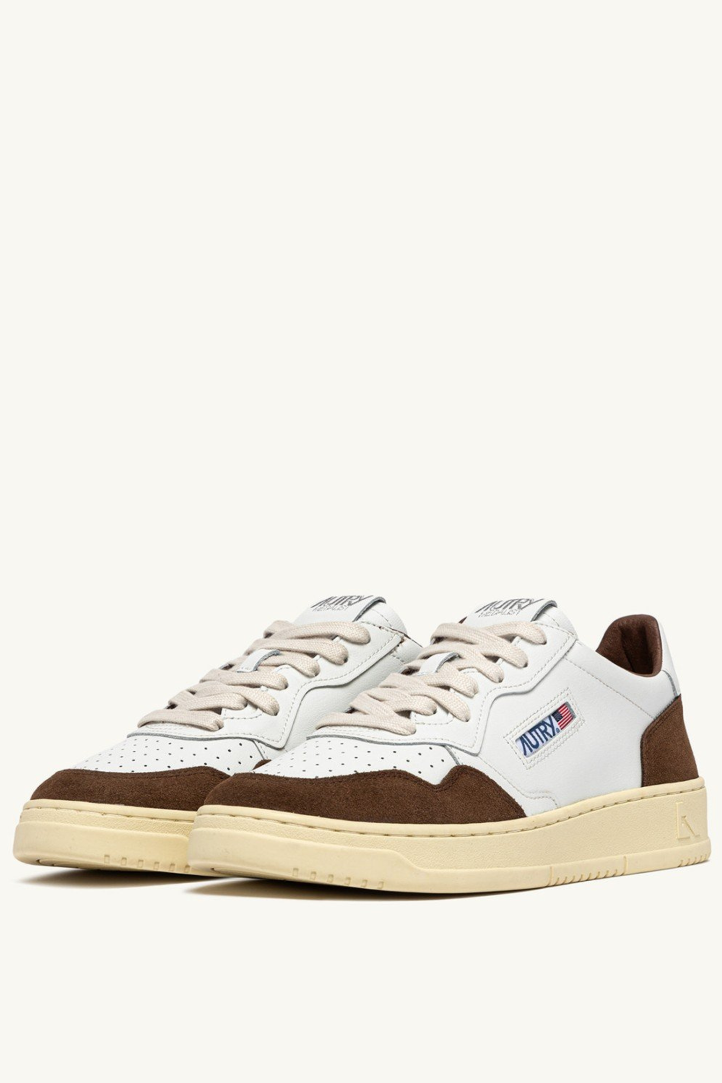  Autry Medalist Low Man Soft Leat Suede Aulm Ft05 Uomo - 2