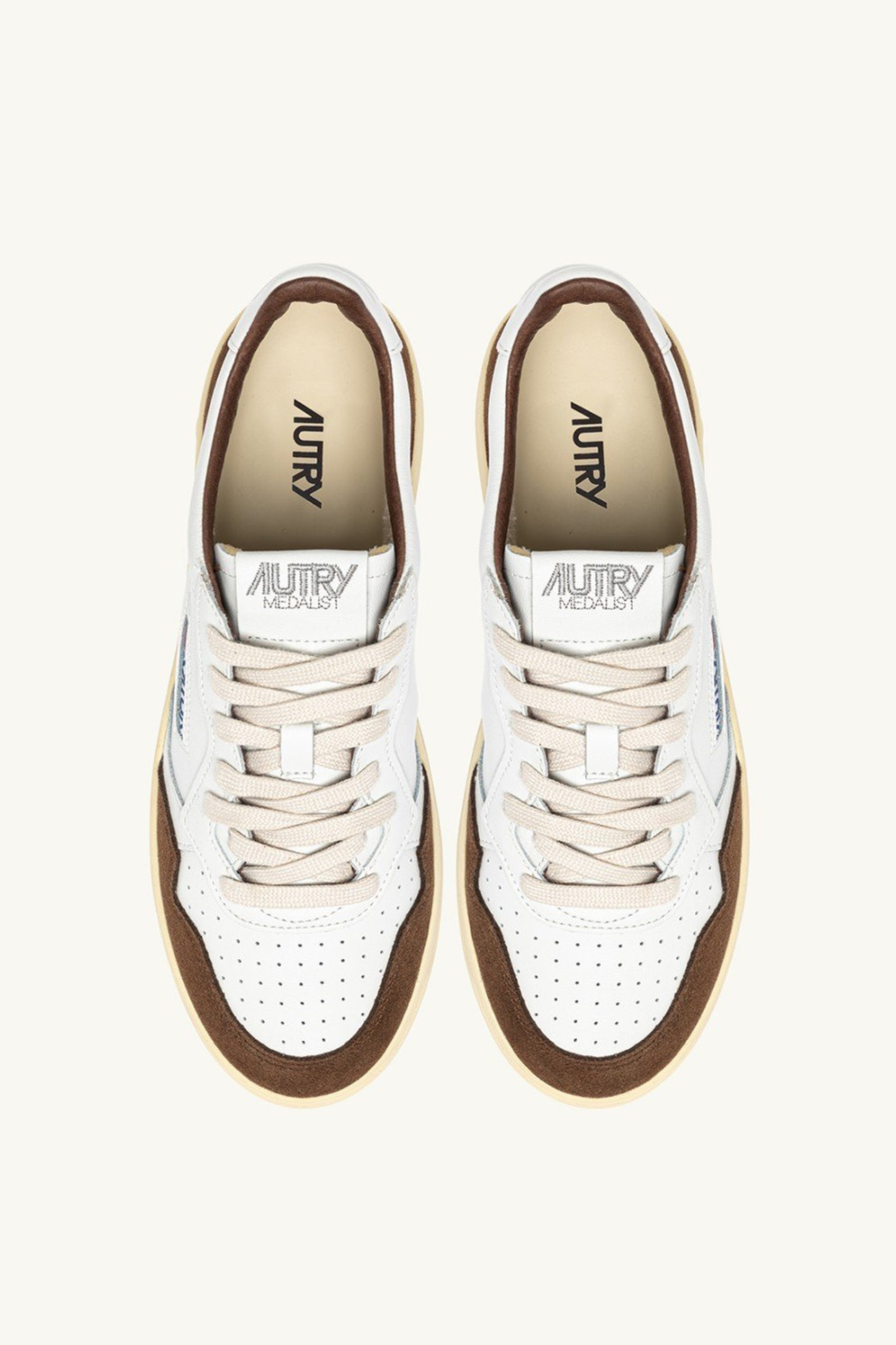  Autry Medalist Low Man Soft Leat Suede Aulm Ft05 Uomo - 4