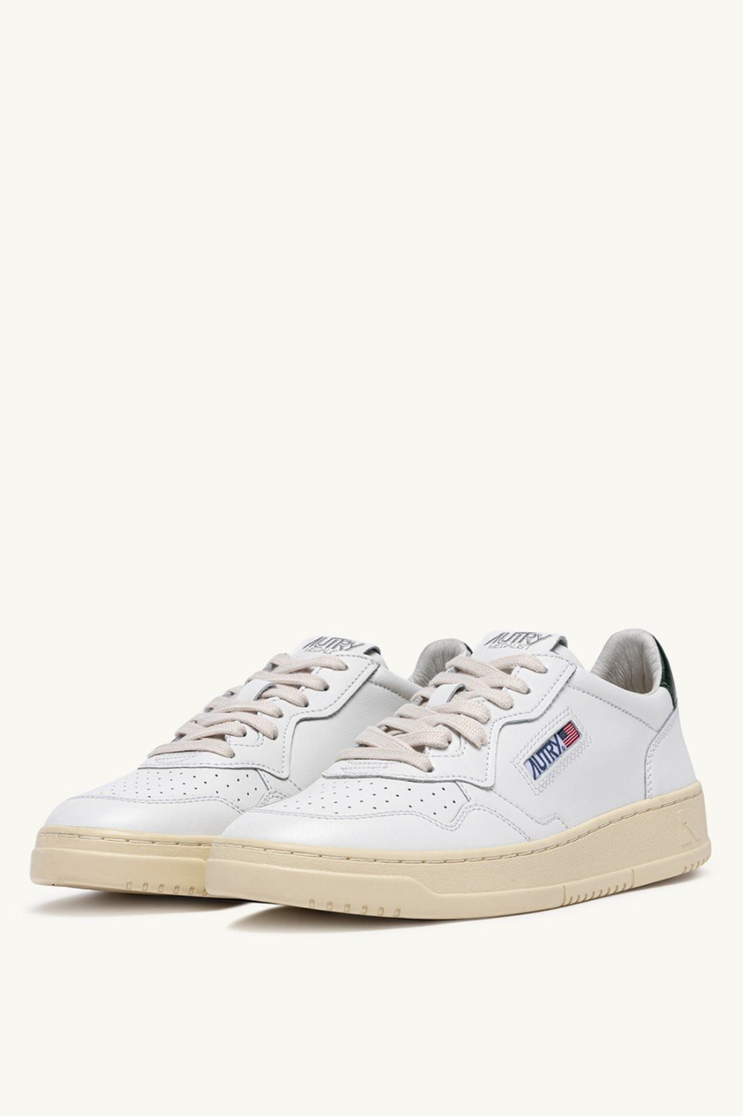  Autry Sneakers Medalist Low Man Leat Bianco Aulm Ll47 Bianco Uomo - 2