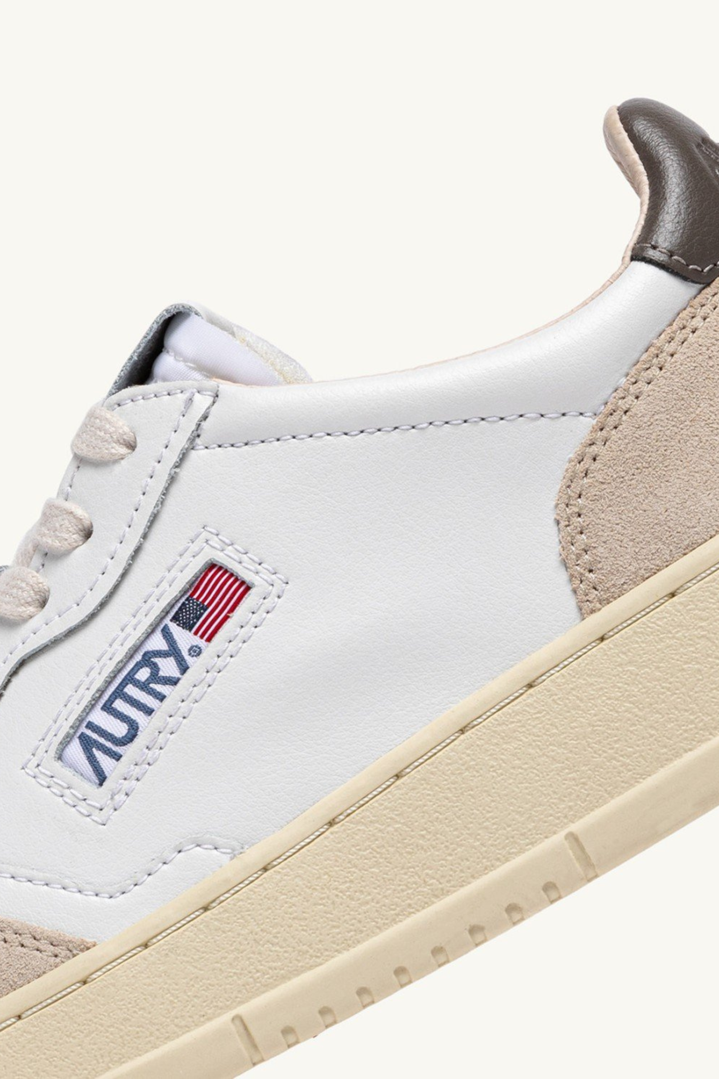  Autry Sneakers Medalist Low Man Leat Suede Bianco Aulm Ls01 Bianco Uomo - 6