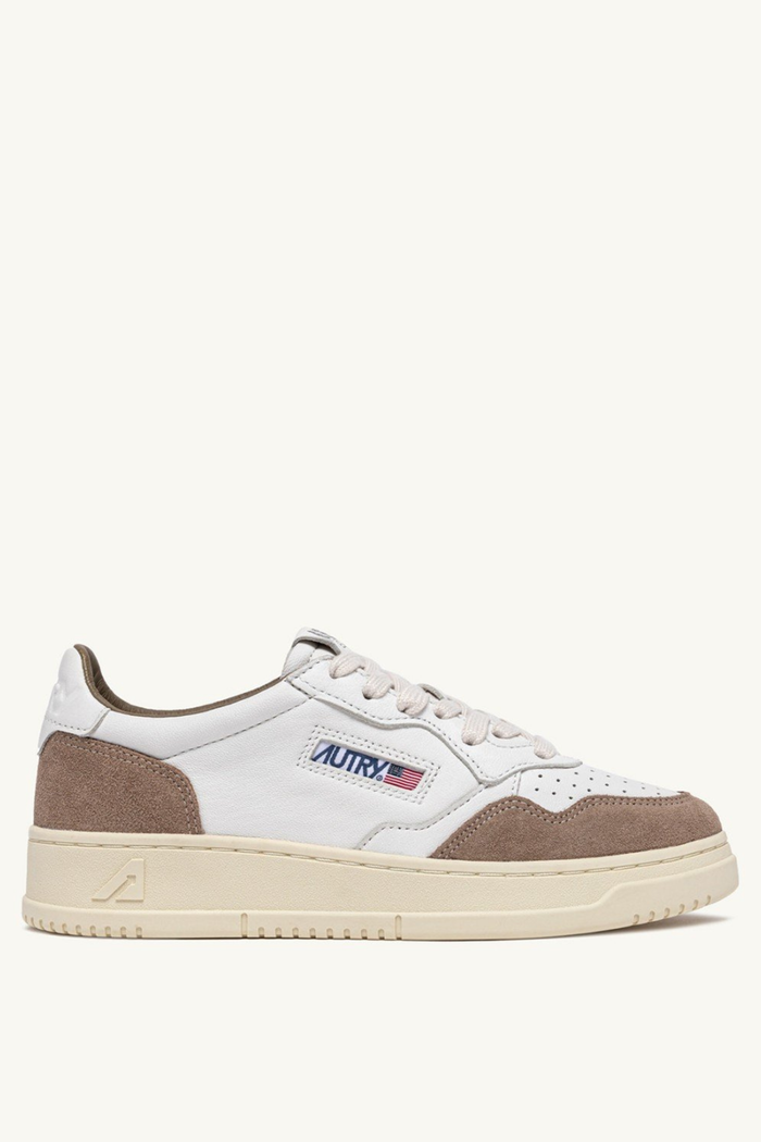 Autry Sneakers Medalist Low Man Goat Suede Uomo AULM GS43