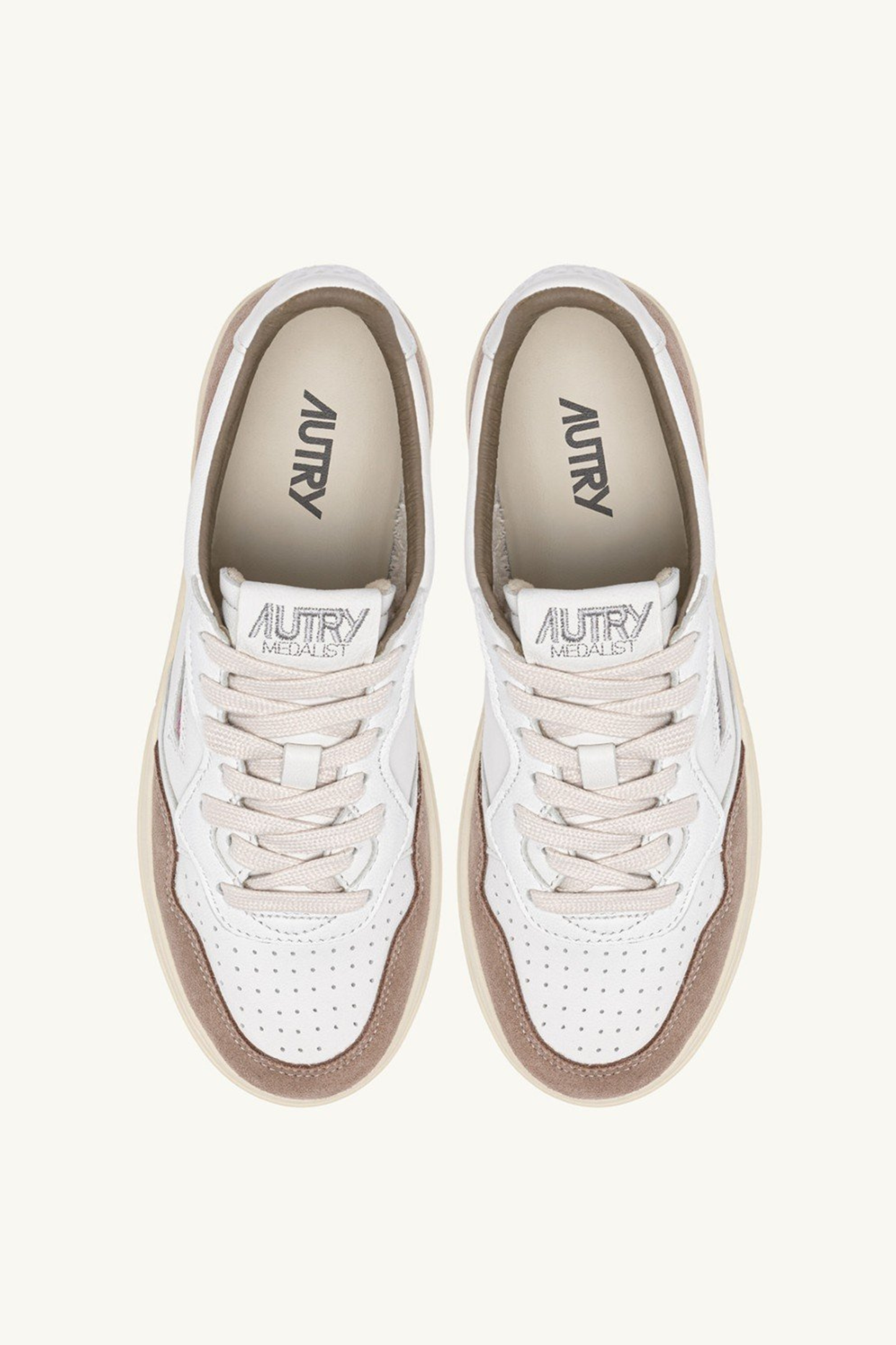  Autry Sneakers Medalist Low Man Goat Suede Aulm Gs43 Uomo - 4