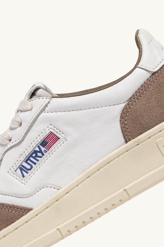  Autry Sneakers Medalist Low Man Goat Suede Aulm Gs43 Uomo - 6