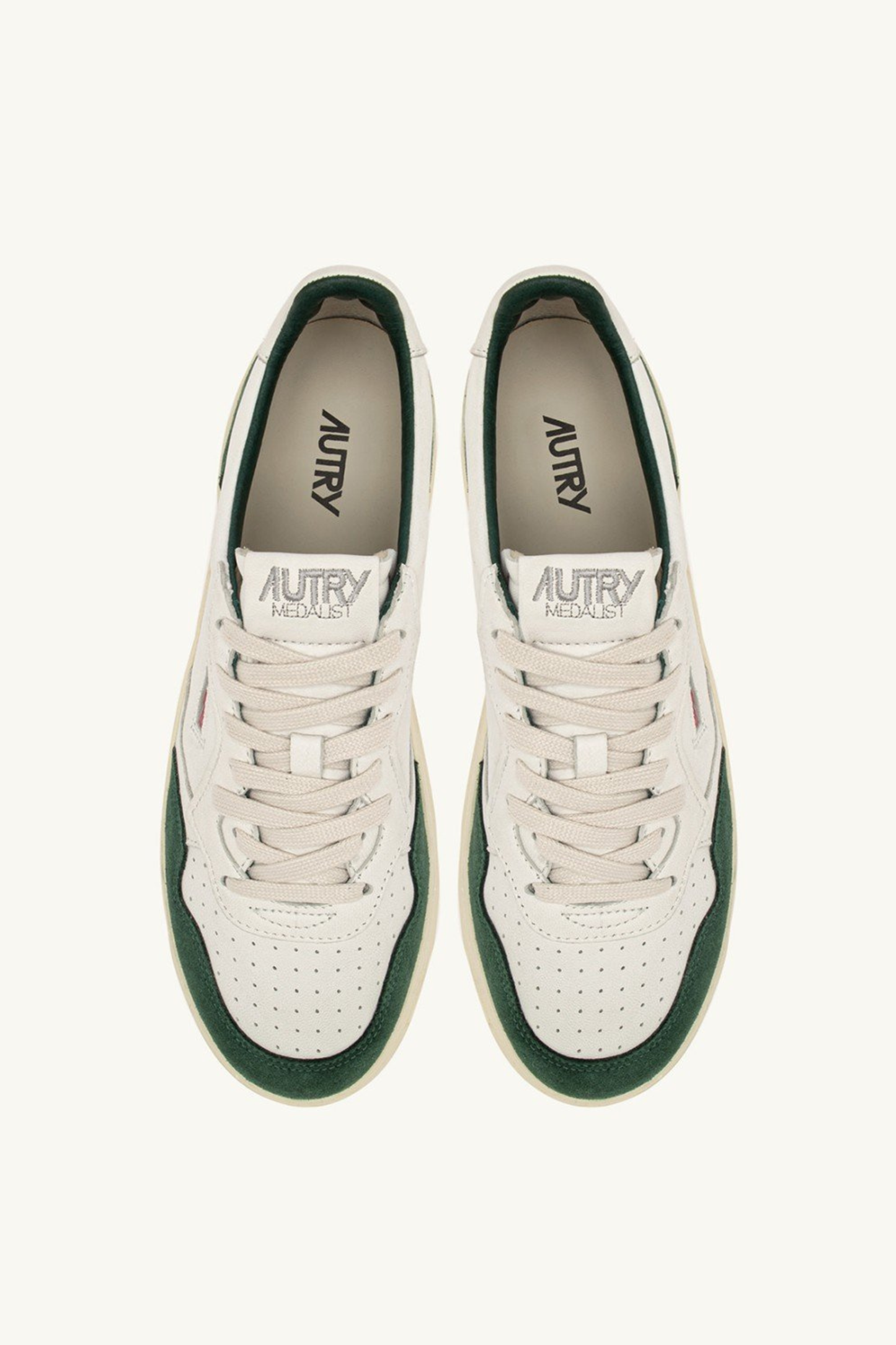  Autry Sneakers Medalist Low Man Goat Suede Aulm Gs42 Uomo - 4