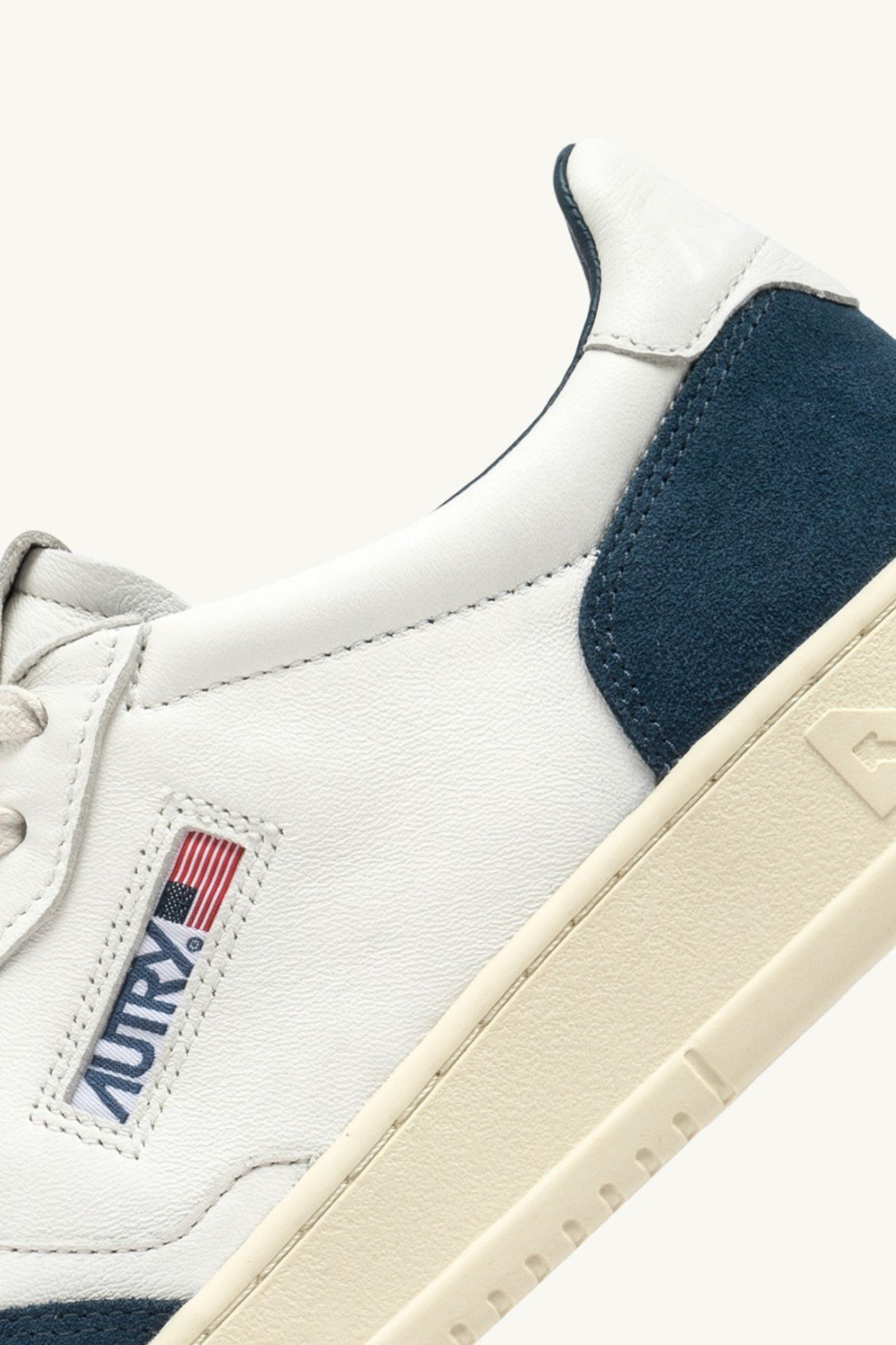  Autry Sneakers Medalist Low Man Goat Suede Blu Aulm Gs41 Blu Uomo - 6