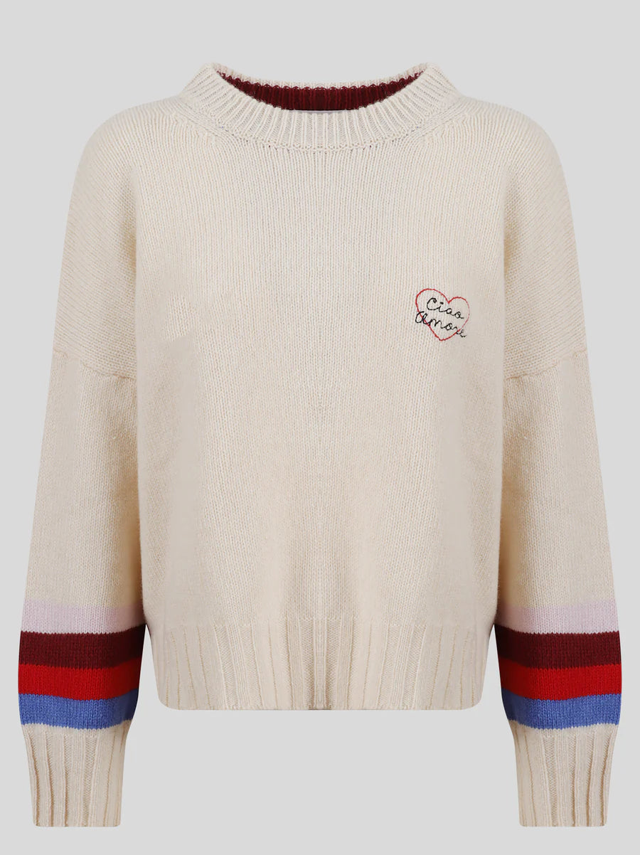  Giada Benincasa Manchette Crewneck Donna - 1