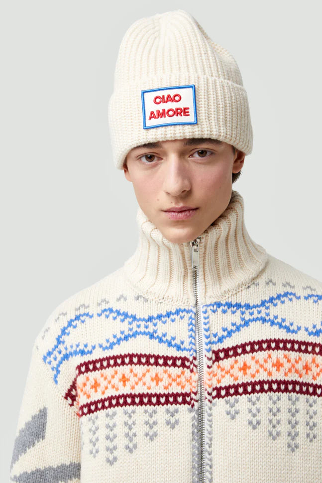 Giada Benincasa Ciao Amore Patch Beanie Donna-2