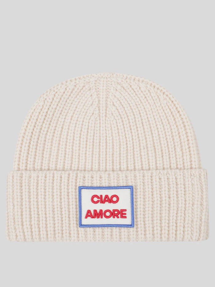 Giada Benincasa Ciao Amore Patch Beanie Donna