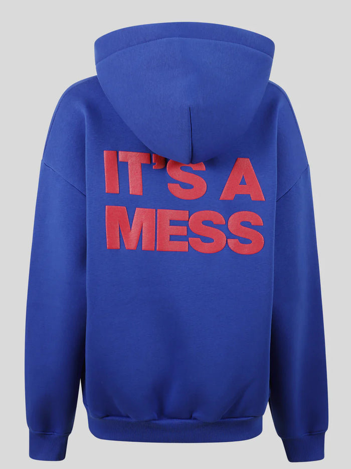 Giada Benincasa Hoodie Puffy It's A Mess Donna