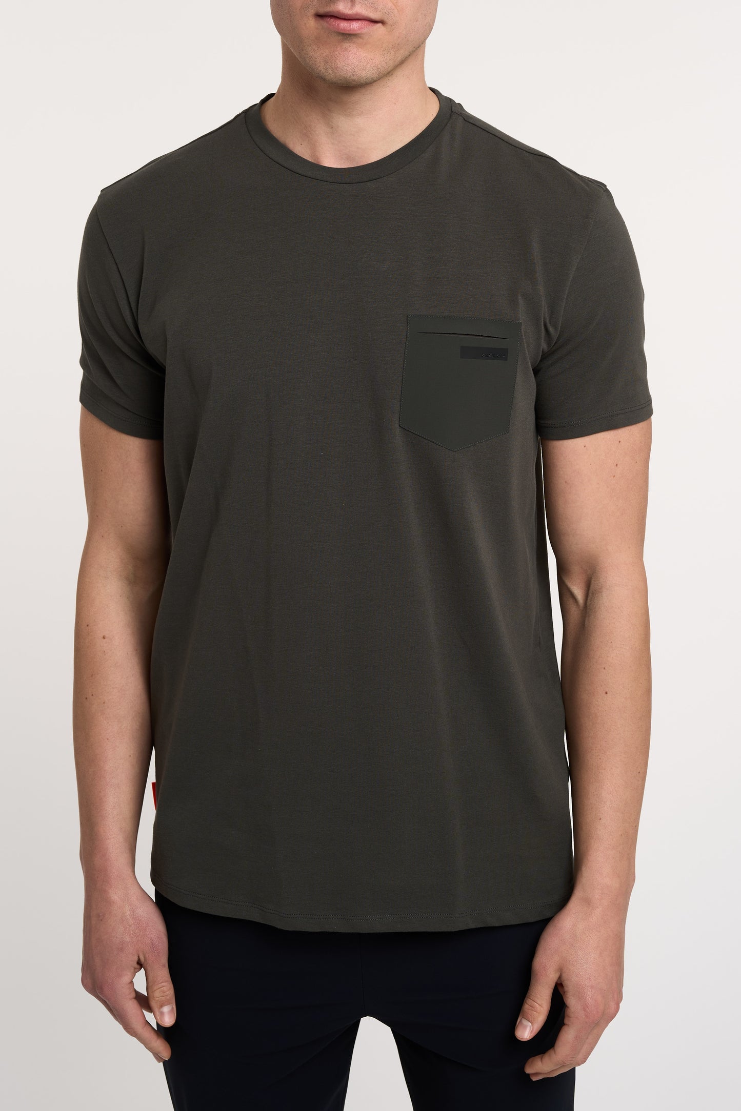  Rrd T-shirt 95% Cotone 5% Elastan Verde Verde Uomo - 1