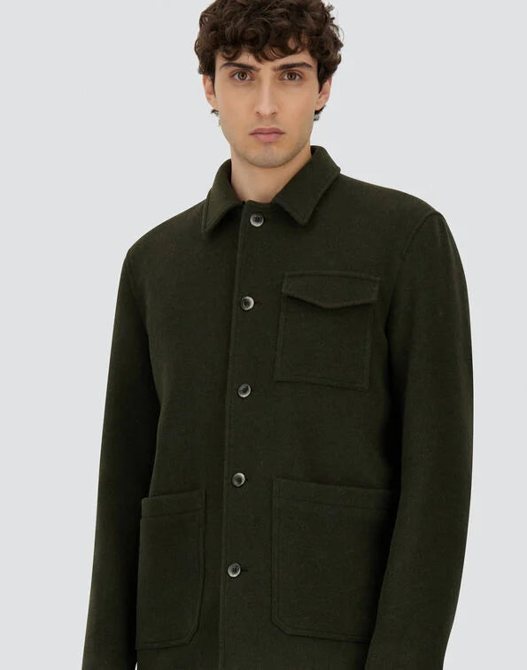  Herno Field Jacket Con Colletto A Camicia Uomo - 3